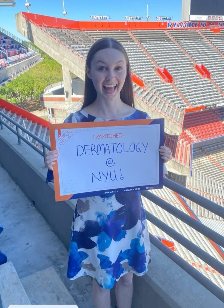 jamie harris applying for dermatology university in new york