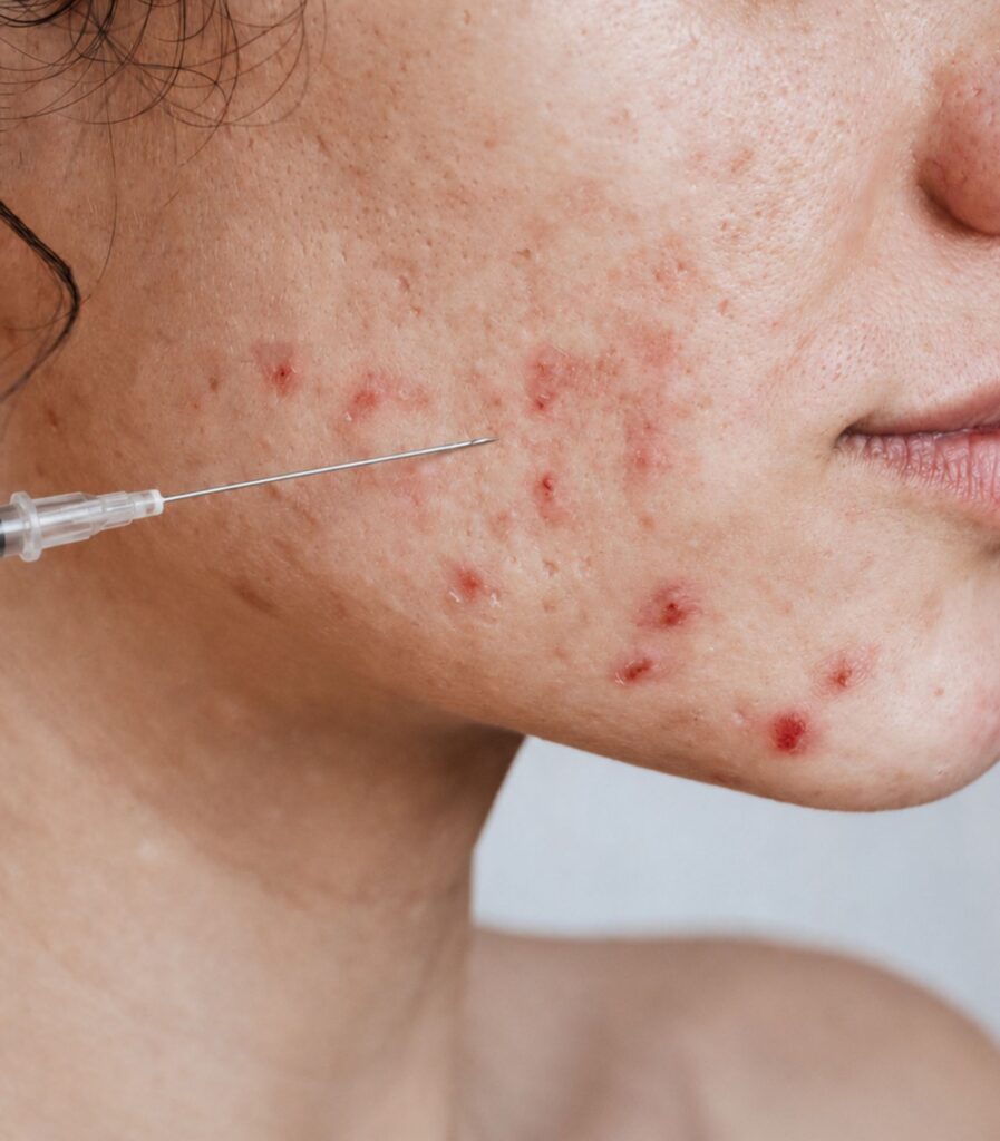 subcision treatment for acne scars and depressed scars in new york city by HDLS