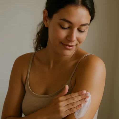 firming body lotion application by dermatologist recommendation